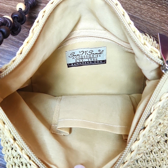 Sun ‘N’ Sand Portola Crochet Cross Body Bag ~ NWOT - Picture 9 of 9